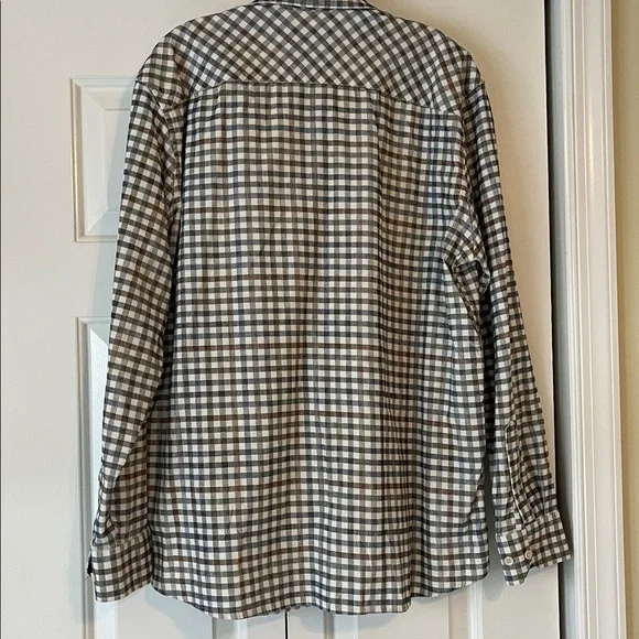 Johston & Murphy thin wale corduroy long sleeve button down shirt - Picture 5 of 5